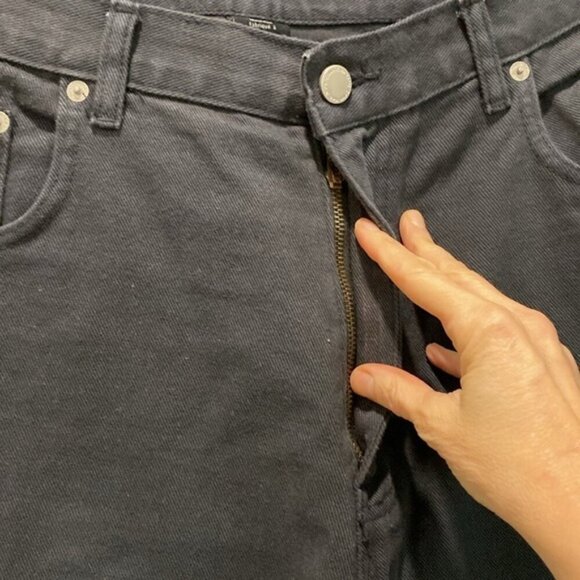 Calvin Klein Black Straight Leg Jeans Size 34 - Picture 6 of 14